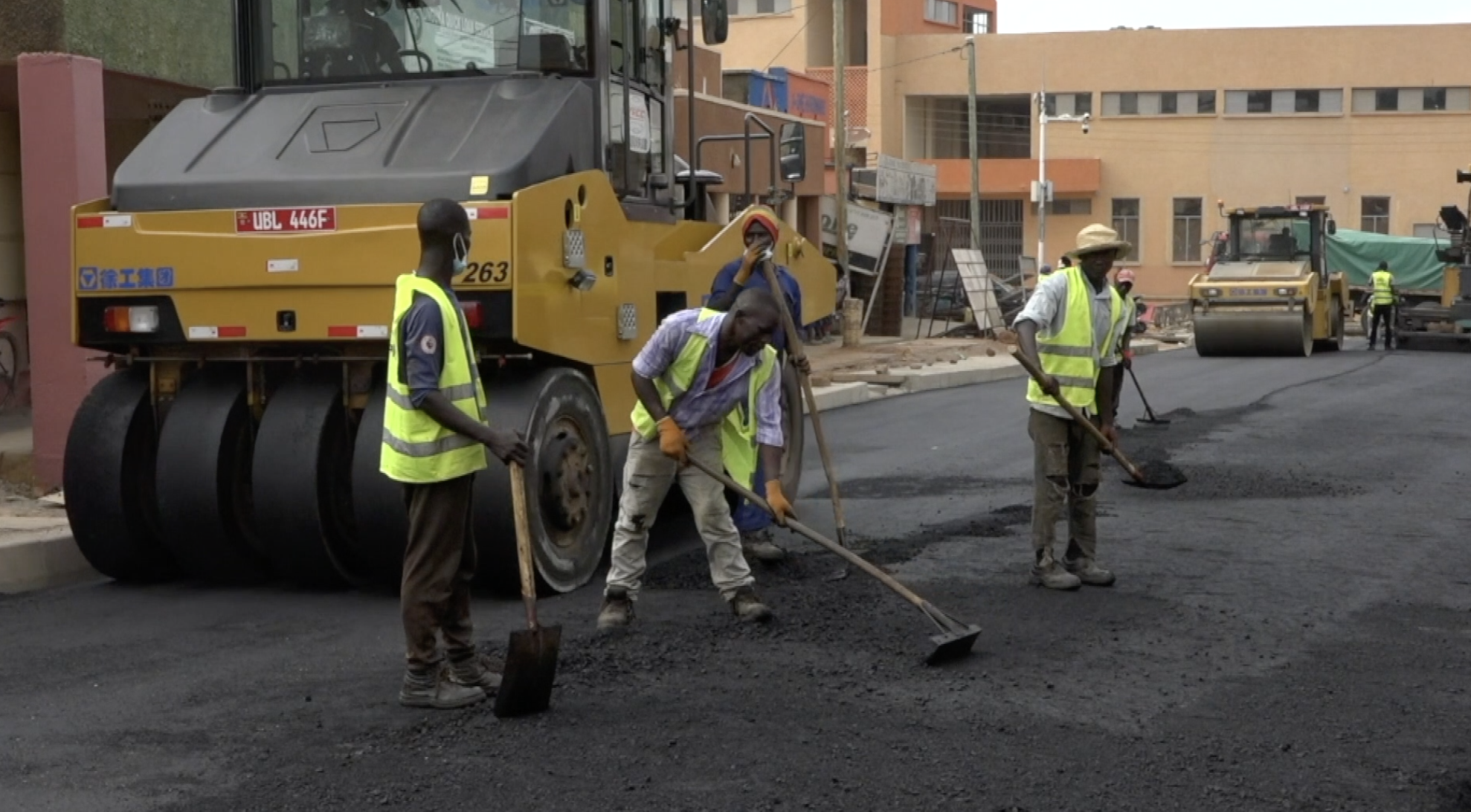 Road works