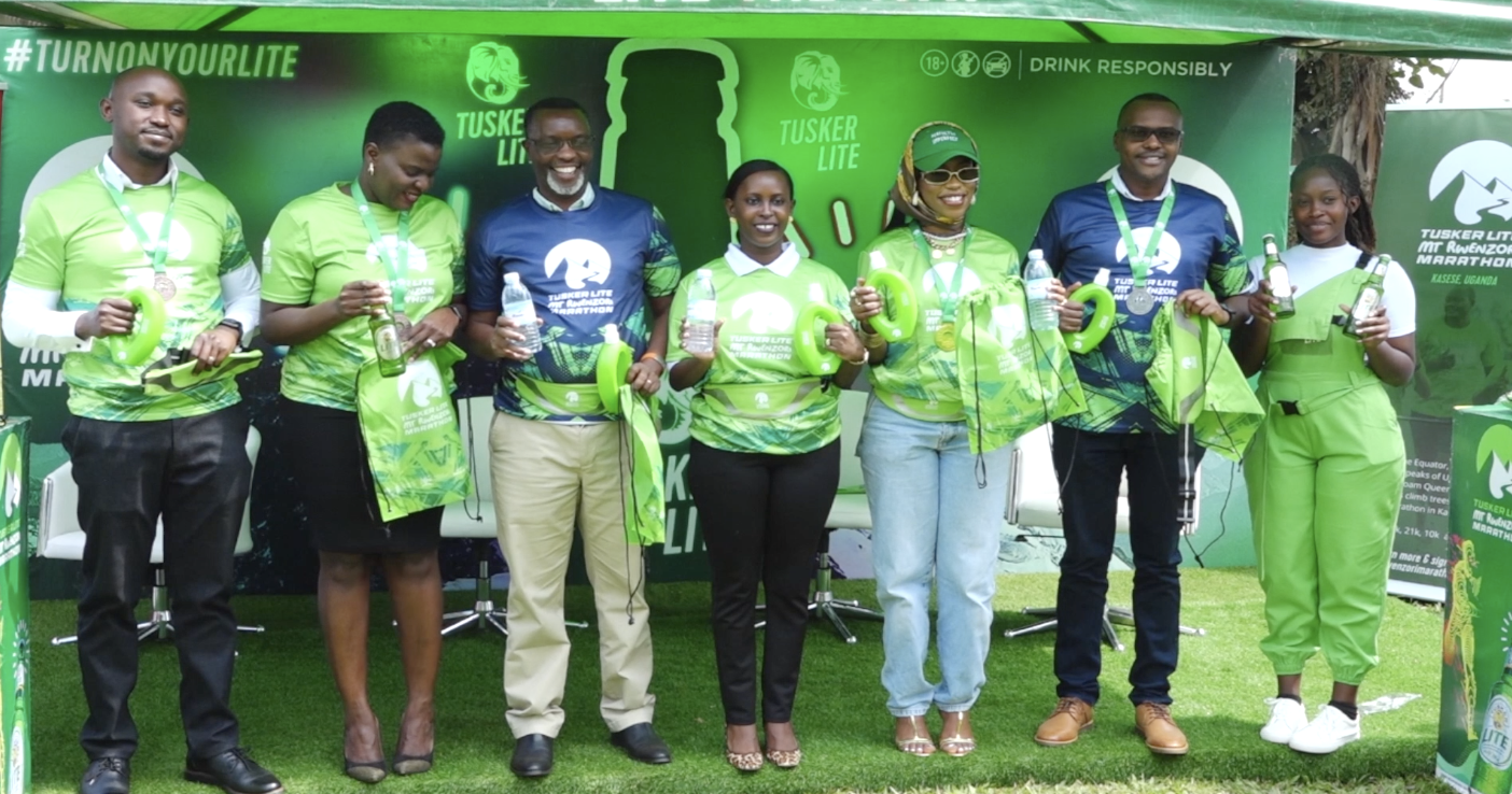 Tusker Lite Rwenzori Marathon kit colors unveiled - NTV Uganda