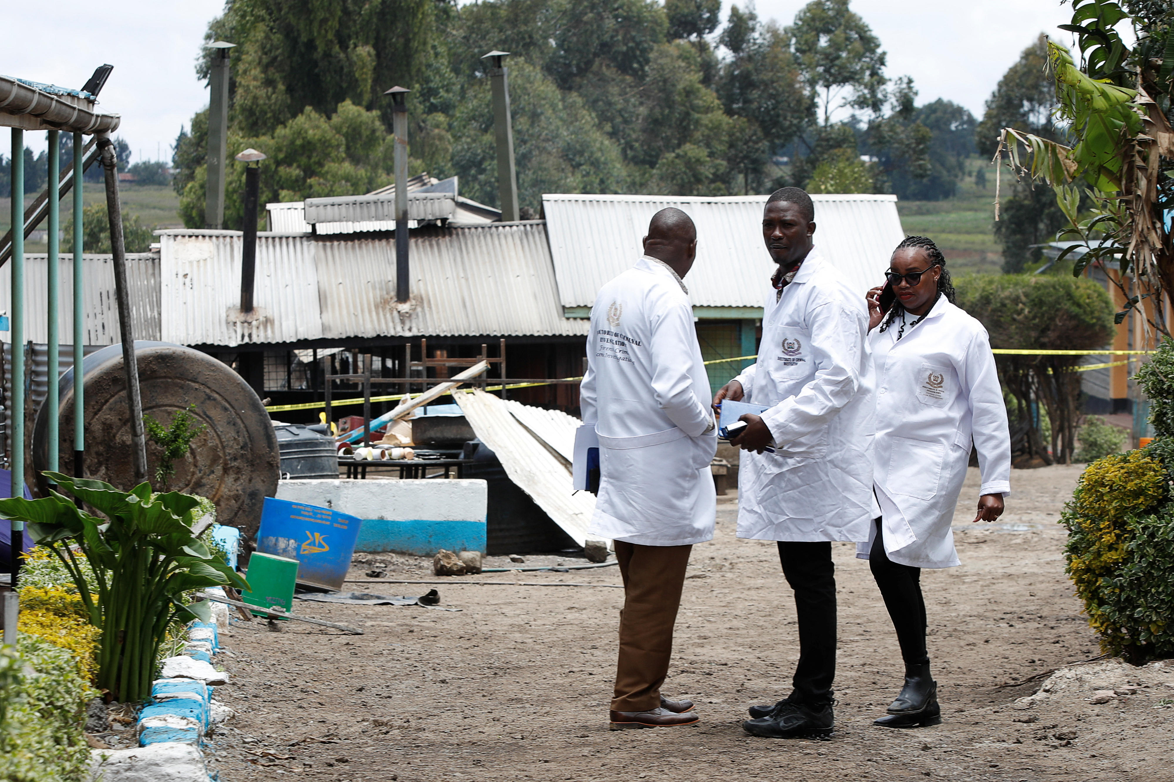 Kenya school fire