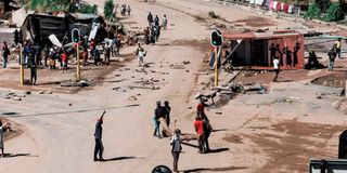 Floods protest water, electricity in Durban