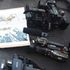 Journalists' cameras.