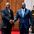 President William Ruto and South Africa's Cyril Ramaphosa