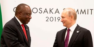 ramaphosa and putin