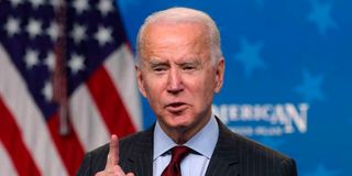 US President Joe Biden