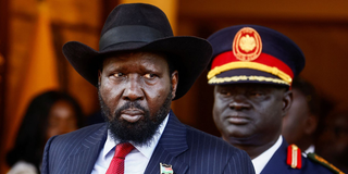 South Sudan's President Salva Kiir Mayardit.