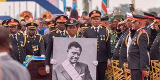 Lumumba burial