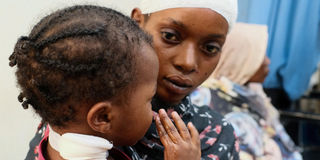 Mother and child